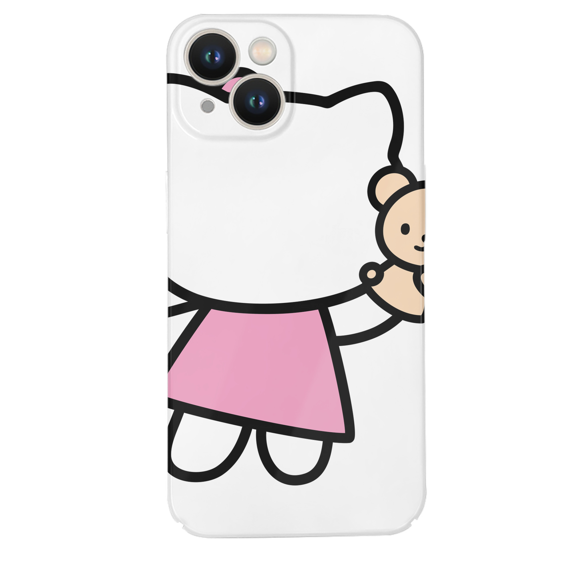 （画像用） Hello Kitty ハローキティ 【iPhone 14シリーズ対応】ハードケース